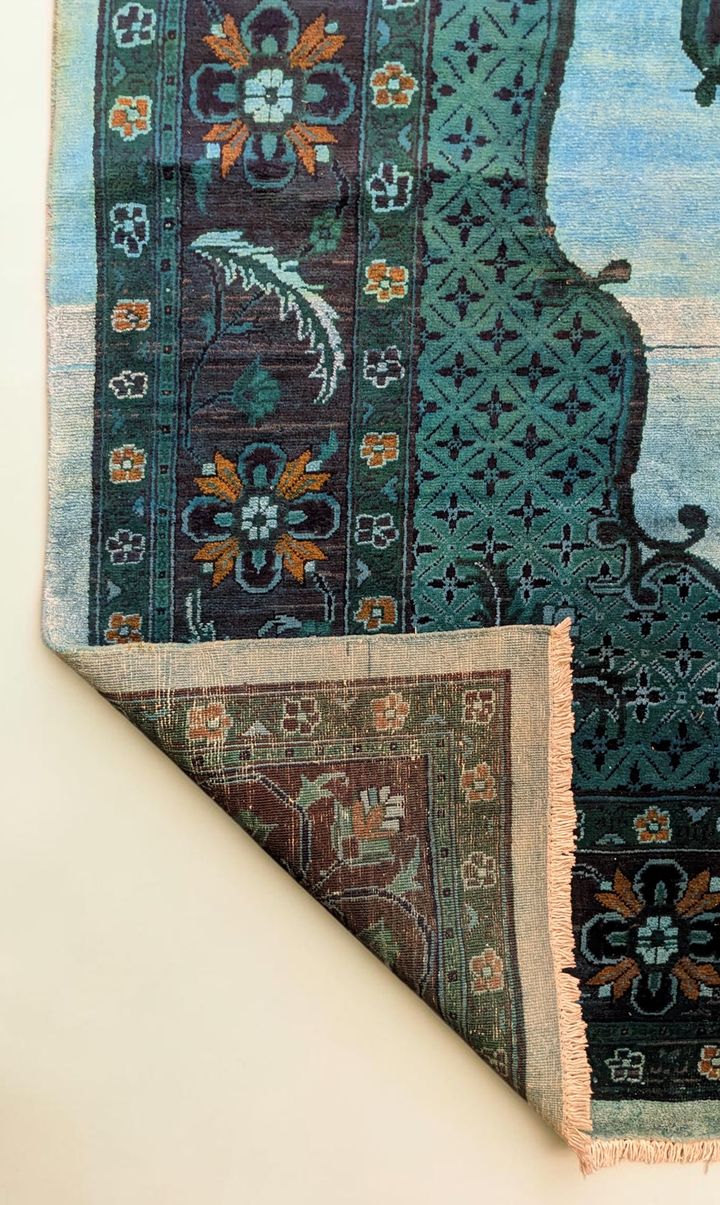 Persian Vintage Wash Rug - Size: 9.6 x 6.5