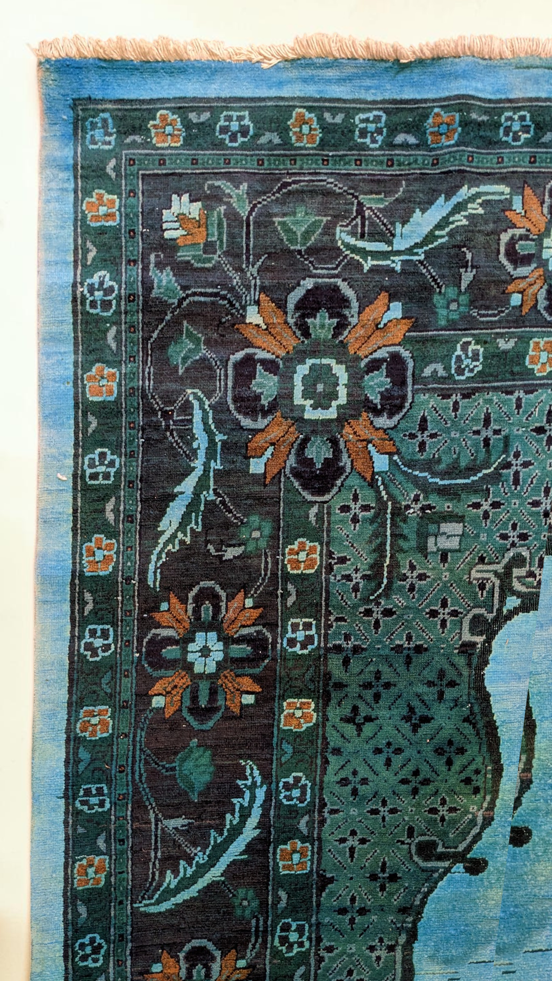 Persian Vintage Wash Rug - Size: 9.6 x 6.5
