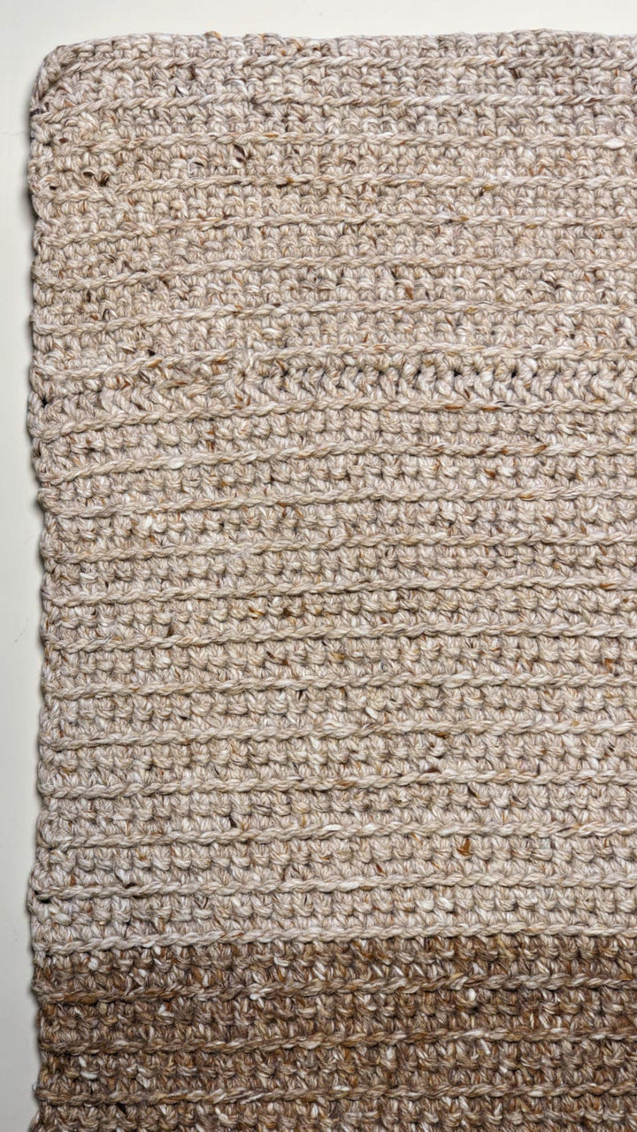 Braided Overdyed Jute Rug - Size: 7.1 x 3.9
