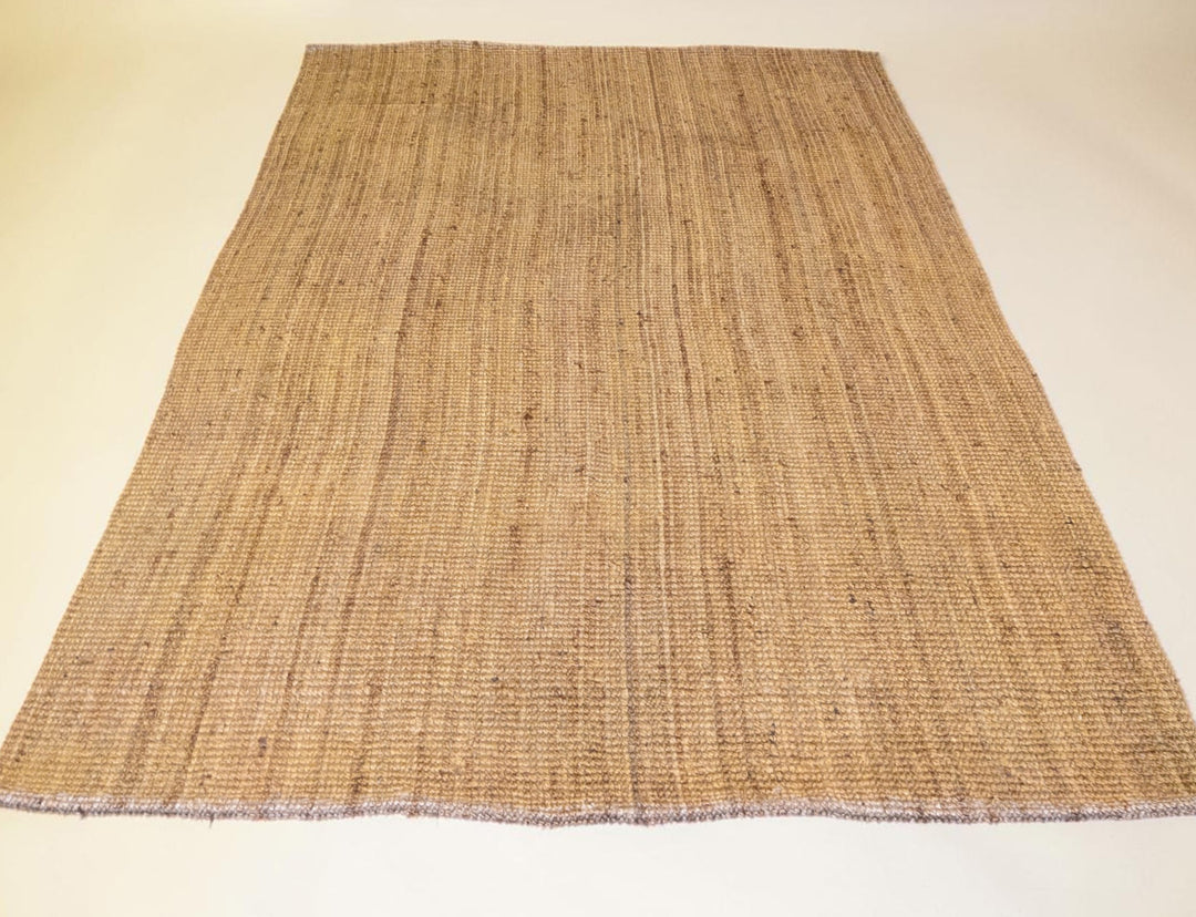Braided Natural Jute Rug - Size: 9.3 x 6.5