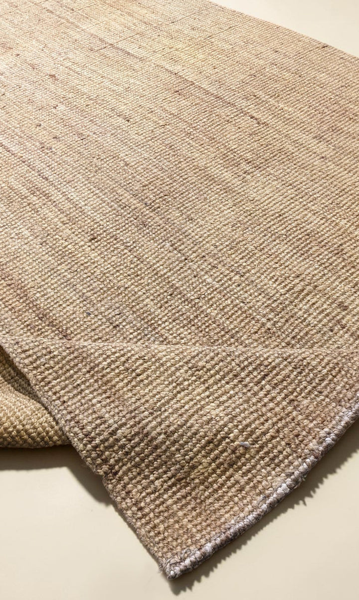 Braided Natural Jute Rug - Size: 9.3 x 6.5