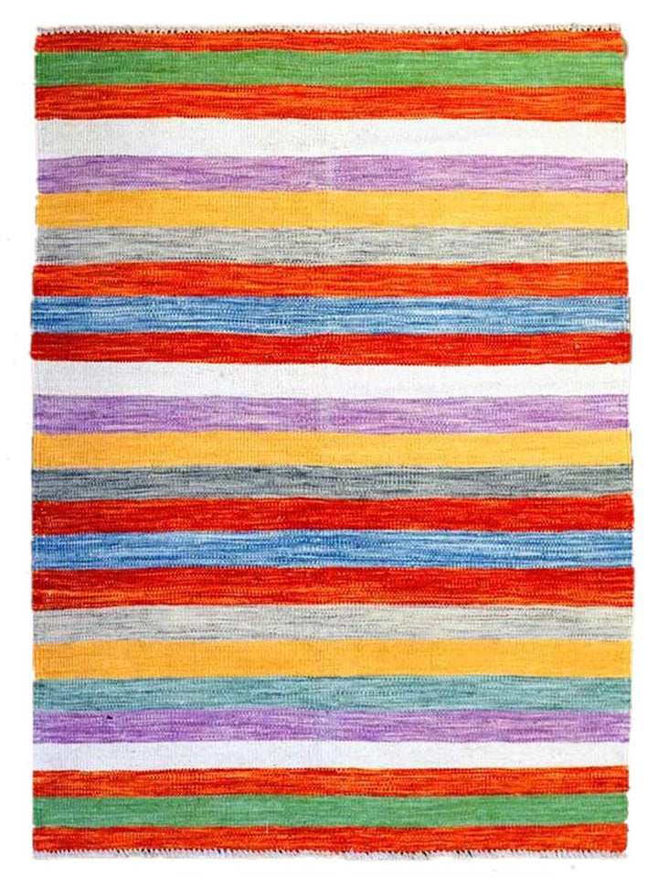 Colourful Bohemian Kilim - Size: 10.2 x 7.3