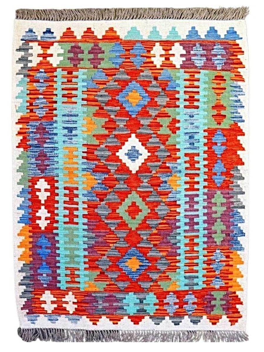 Colourful Bohemian Kilim - Size: 5.0 x 3.2