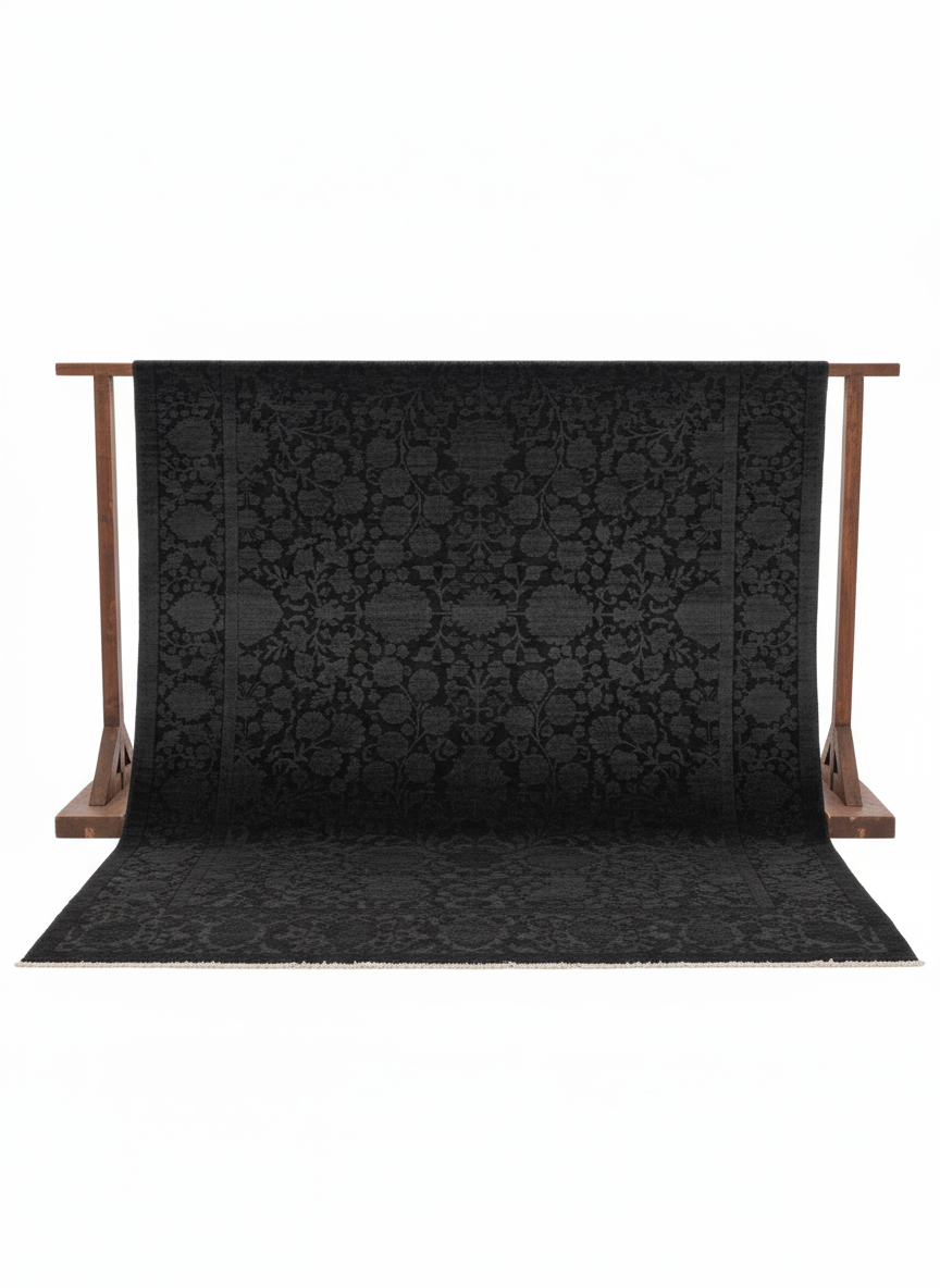 Ziegler Silk Wash Chobi Rug - Size: 9.10 x 8.3