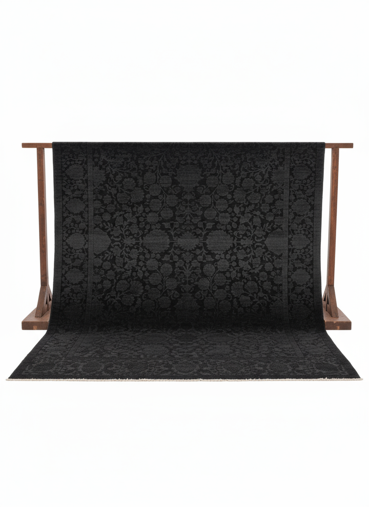 Ziegler Silk Wash Chobi Rug - Size: 9.10 x 8.3