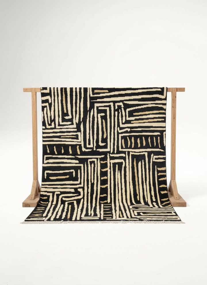 Zulu Hand Knotted Rug - Size: 9.10 x 8