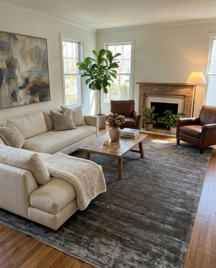 Amri Hand Tufted Rug - Size: 11.8 x 7.10