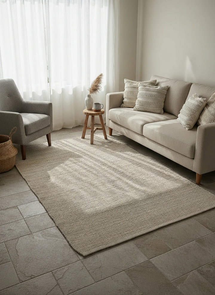 Loop Natural Jute Rug - Size: 7.10 x 5