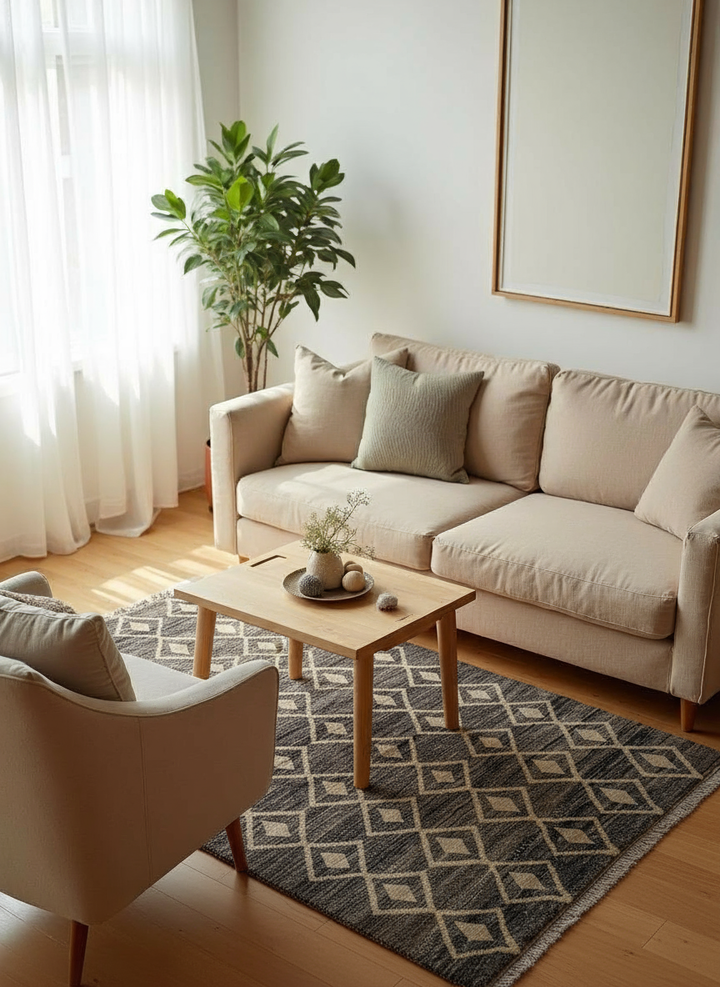 Ifrane Hand Knotted Rug - Size: 8.8 x 6.1