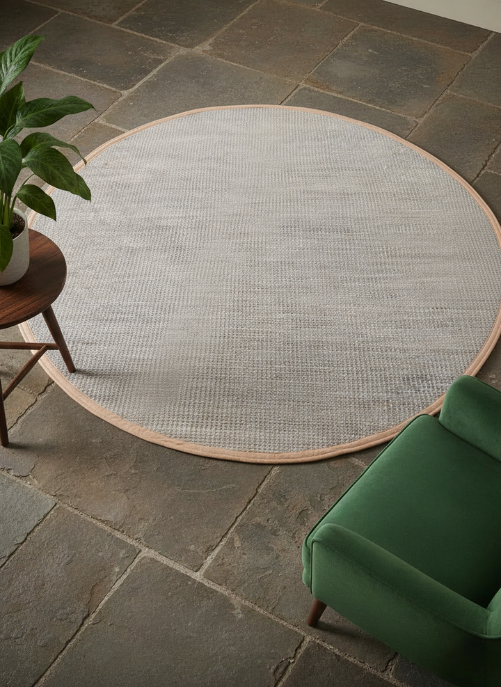 Loop Overdyed Jute Rug - Size: 6.5 x 5.9