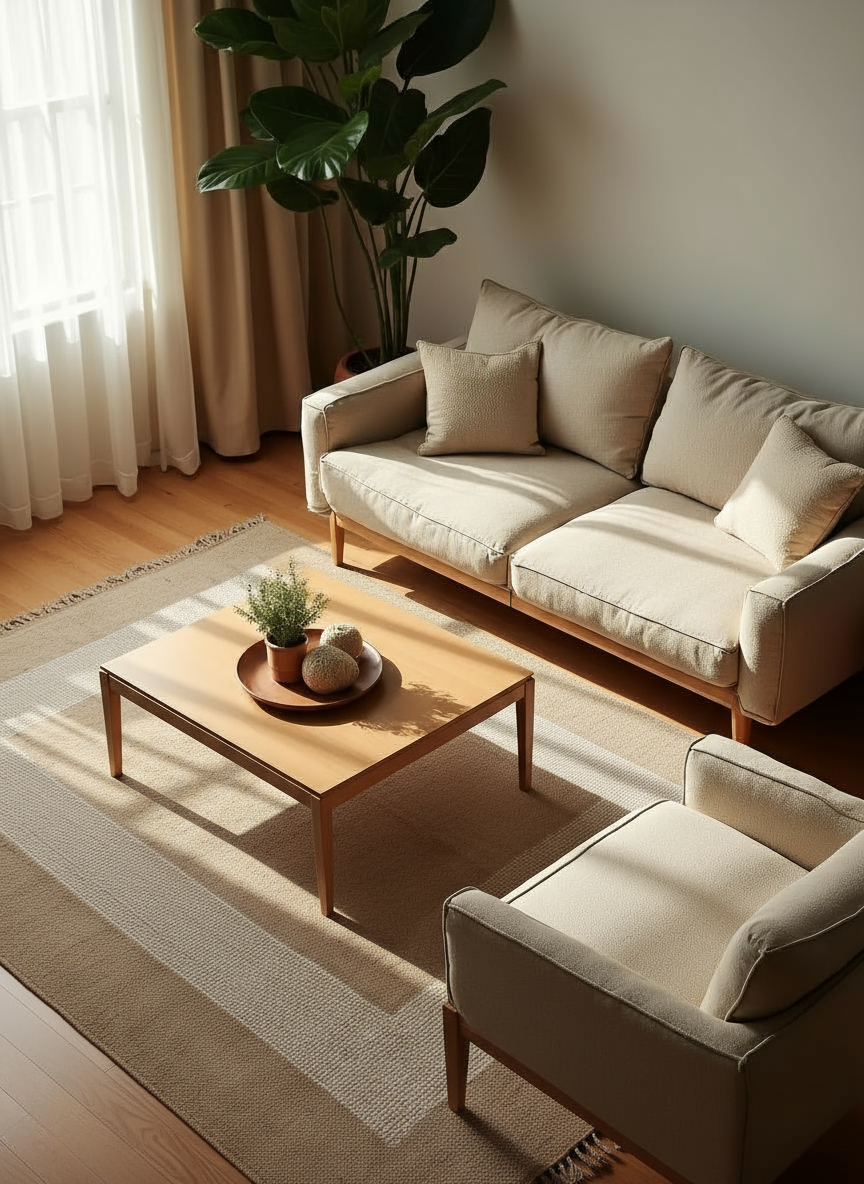 Sanova Natural Jute Rug - Size: 10.4 x 8