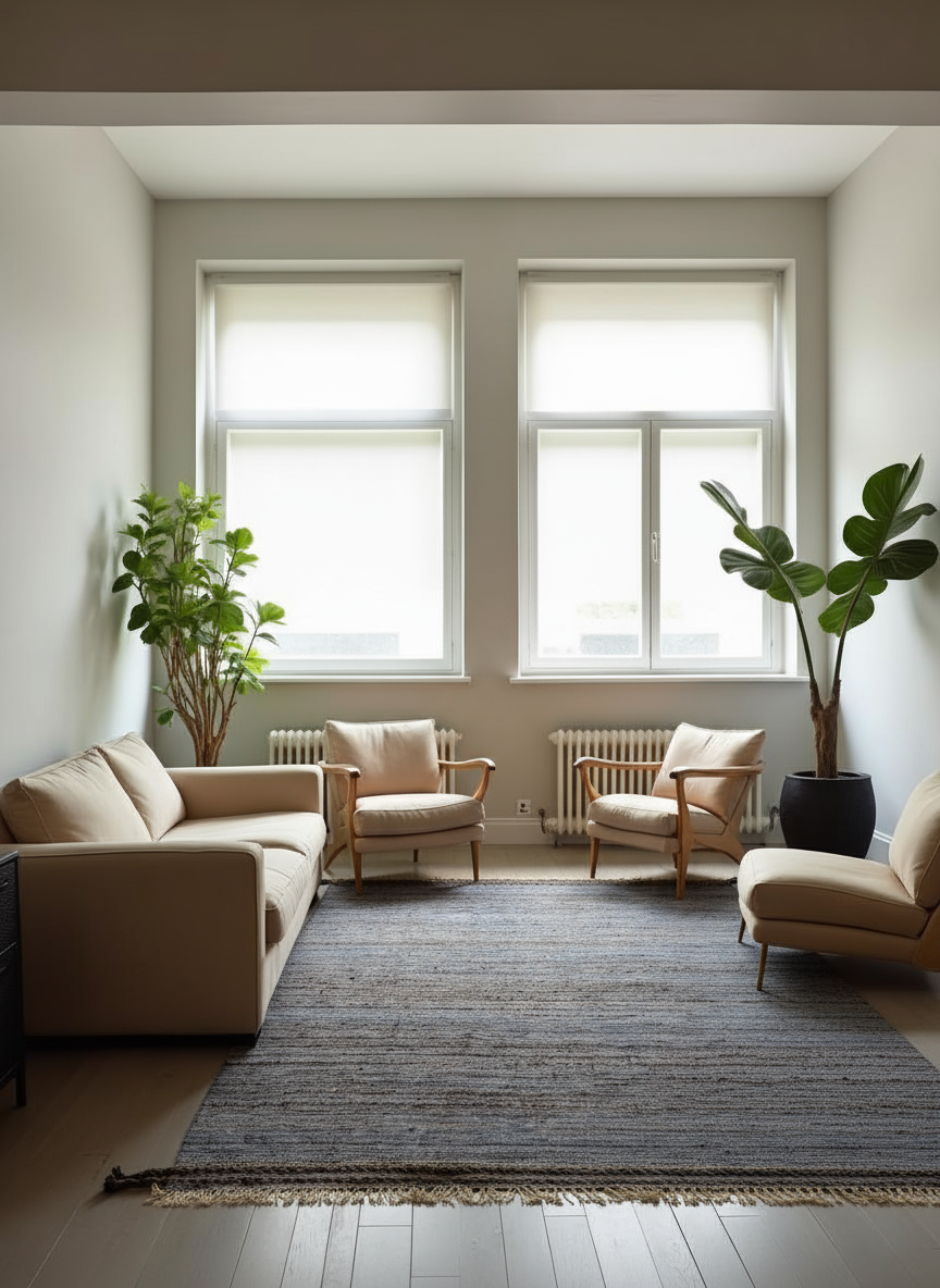 Eryna Flatweave Rug - Size: 10.1 x 8.2