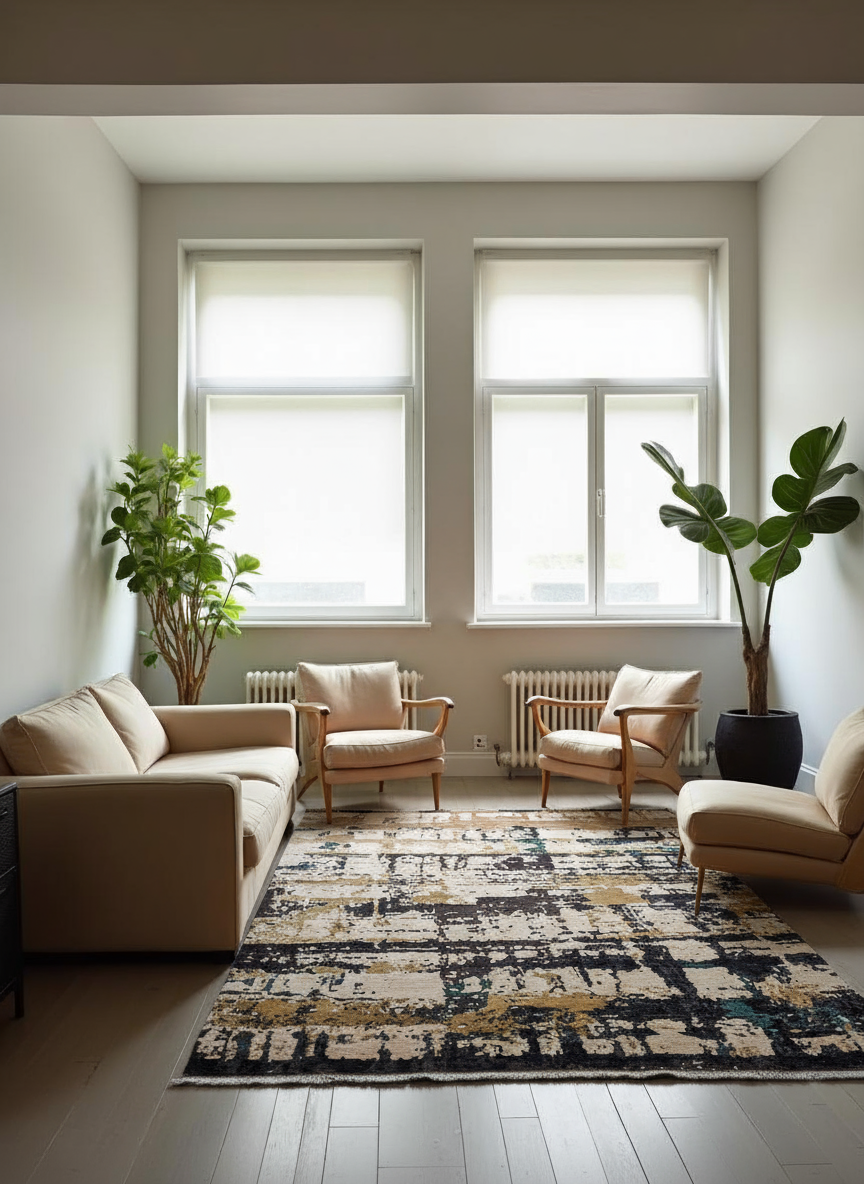 Giro Hand Knotted Rug - Made to Order