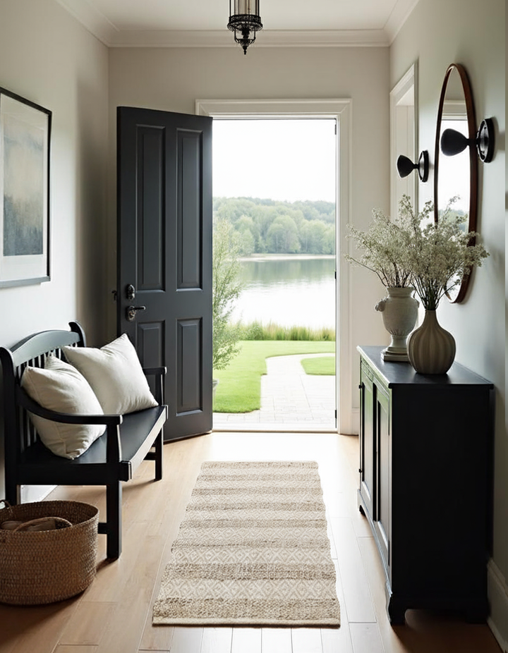 Braided Natural Jute Rug - Size: 4.11 x 2.4