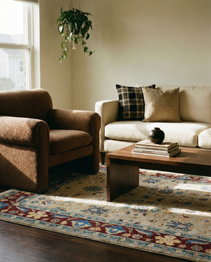 Ferahan Chobi Ziegler Rug - Size: 9.8 x 6.1