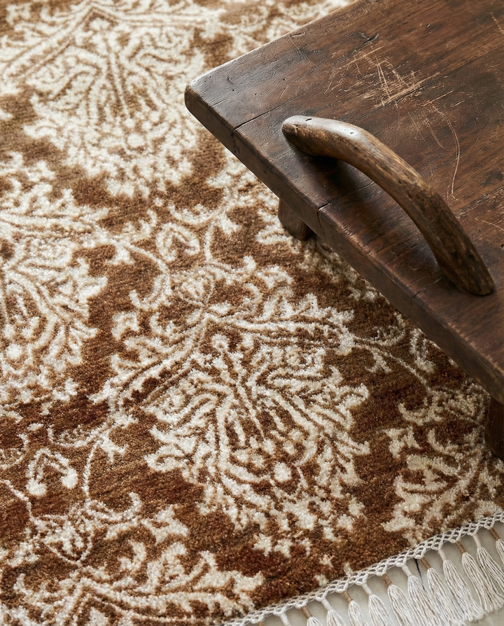 Oasis Ikat-Teppich – Größe: 6,4 x 4,1