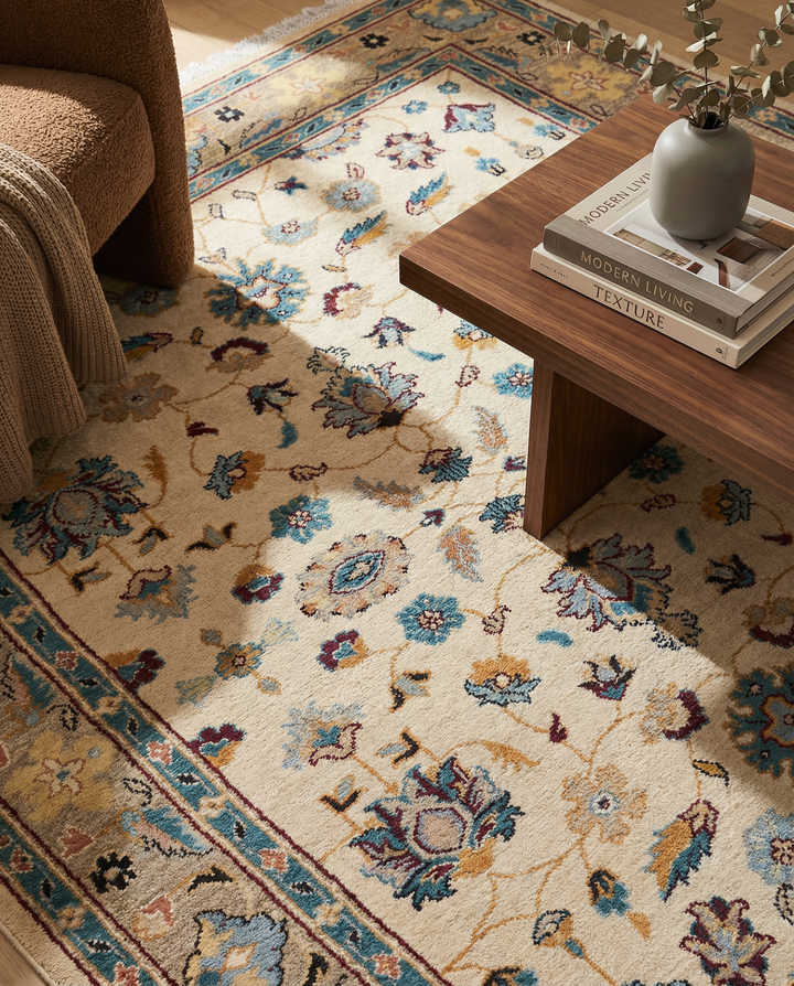 Ferahan Chobi Ziegler Rug - Size: 9.6 x 6