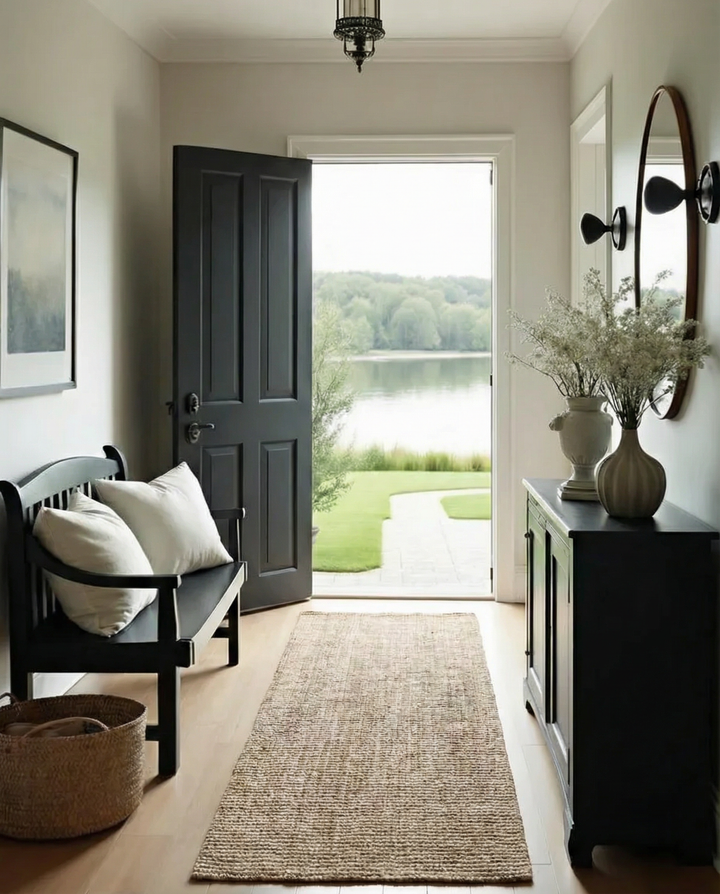 Chunky Natural Jute Runner - Size: 4.8 x 2.6