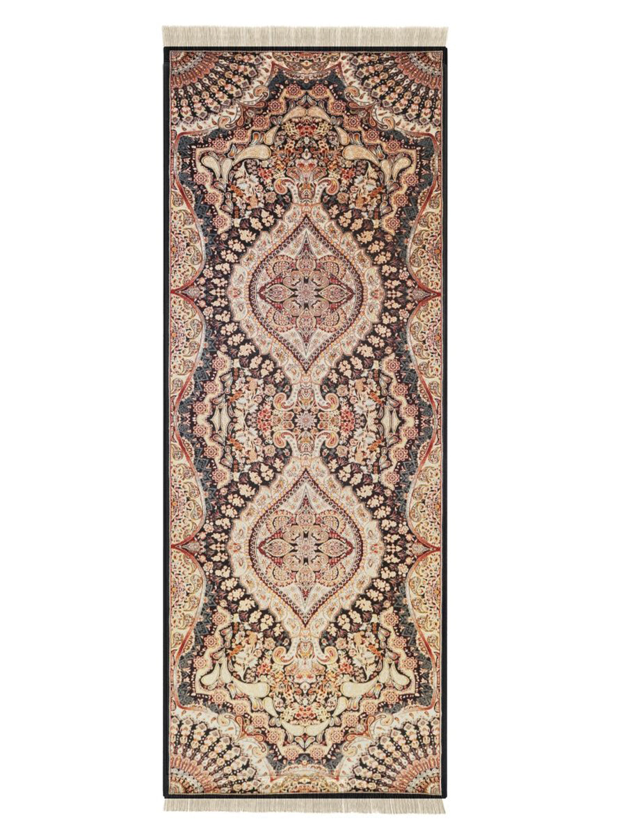 Kashan Teppich – Größe: 3,4 x 9,10 (Läufer)