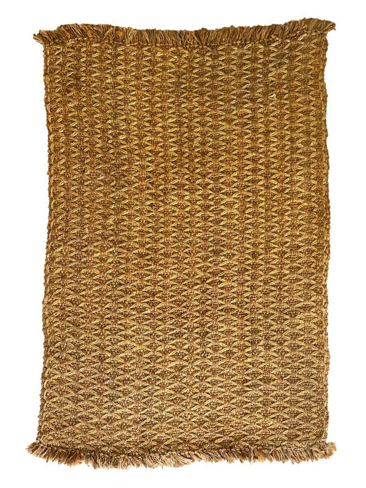 Natürlicher geflochtener Jute-Teppich – Größe: 7,9 x 4,11