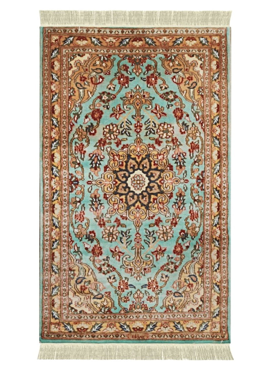 Pakistani Single Knot Rug - Size: 4.10 x 2.10