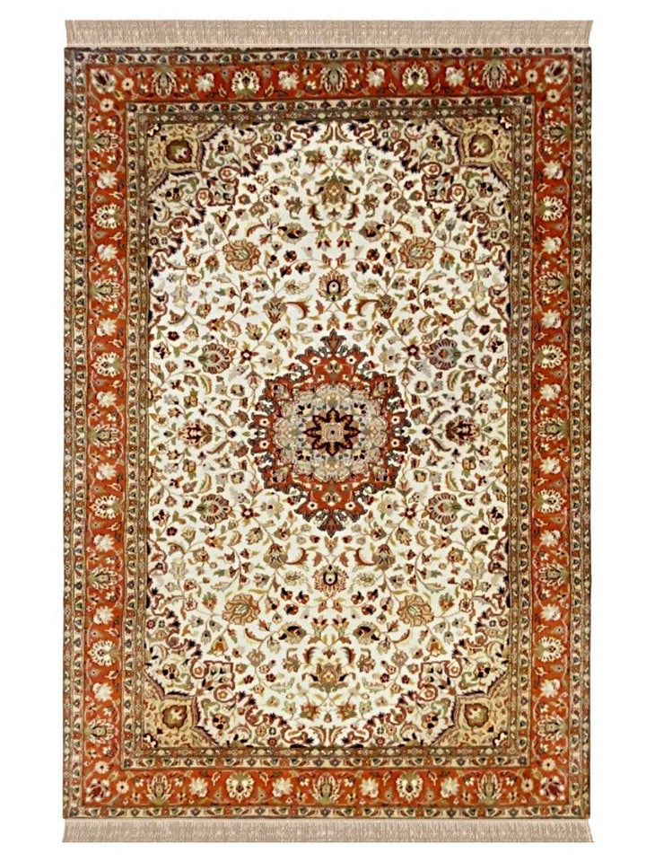 Pakistani Double Knot Rug - Size: 7.11 x 4.11