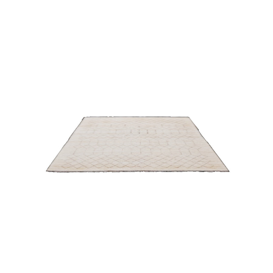 Bazm Hand Knotted Rug — 9.1 x 6.2, transparent AR model (2.7686 × 1.8796 m)