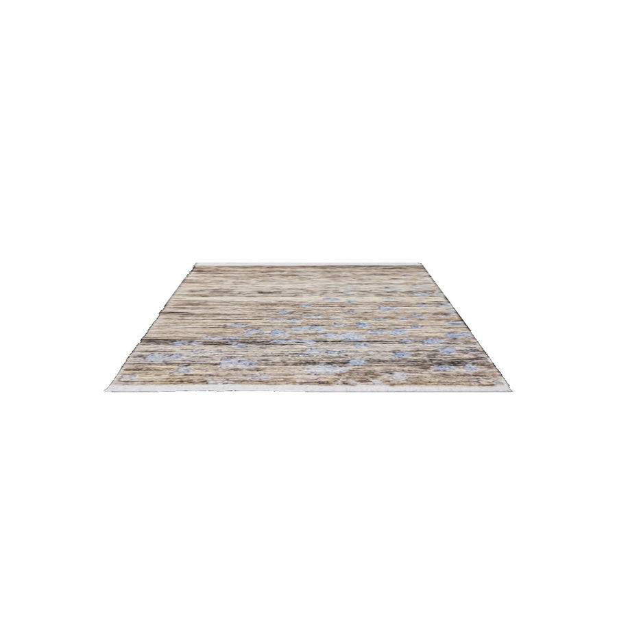 Sculpture Hand Knotted Rug — 8.1 x 5.2, transparent AR model (2.4638 × 1.5748 m)
