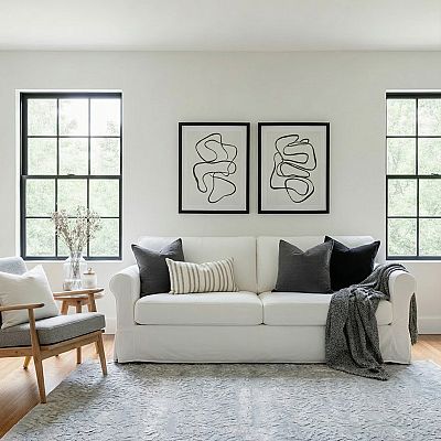 Maroa Hand Tufted Rug - Size: 10.11 x 8.3