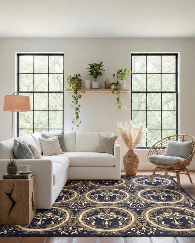 Pakistani Modern Chobi Rug - Size: 9.9 x 6.1