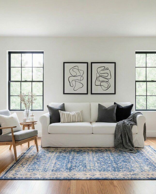 Ardine Hand Tufted Rug - Size: 8.8 x 5.11