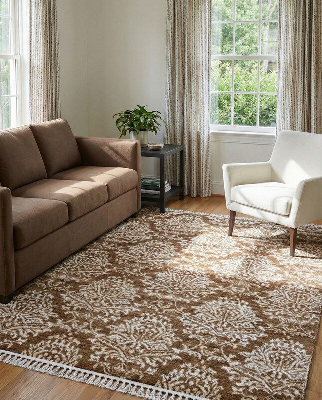 Oasis Ikat-Teppich – Größe: 6,4 x 4,1