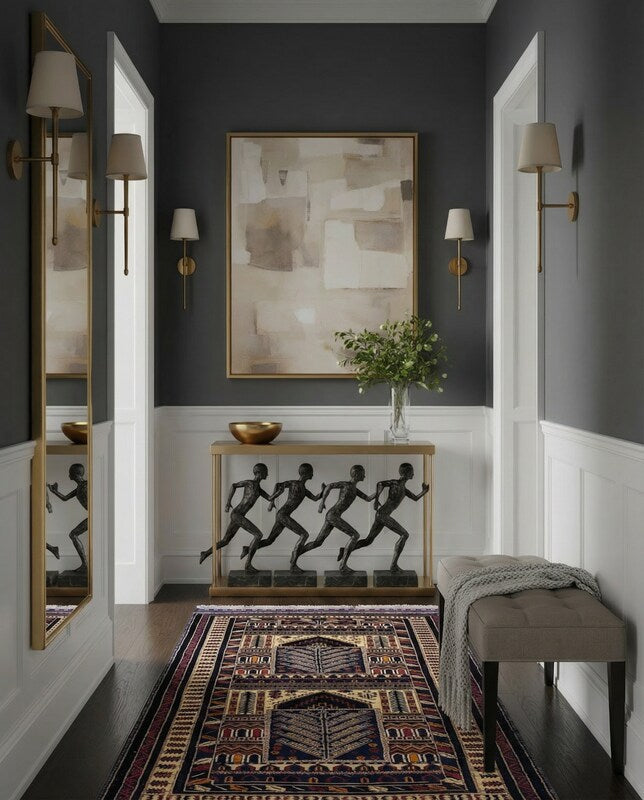 Baluchi Tribal Rug - Size: 8.7 x 4.3