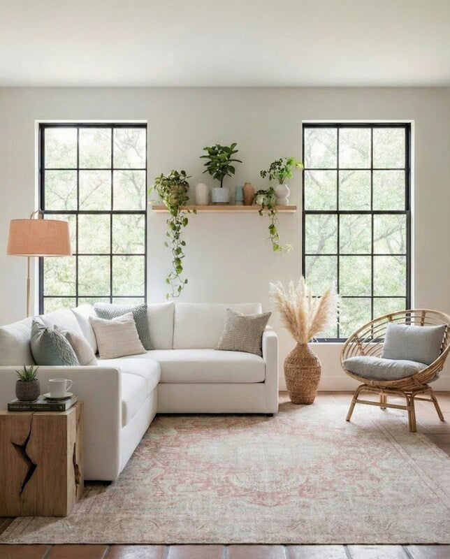 Tabriz Persian Vintage Wash Rug - Size: 13.10 x 9.9