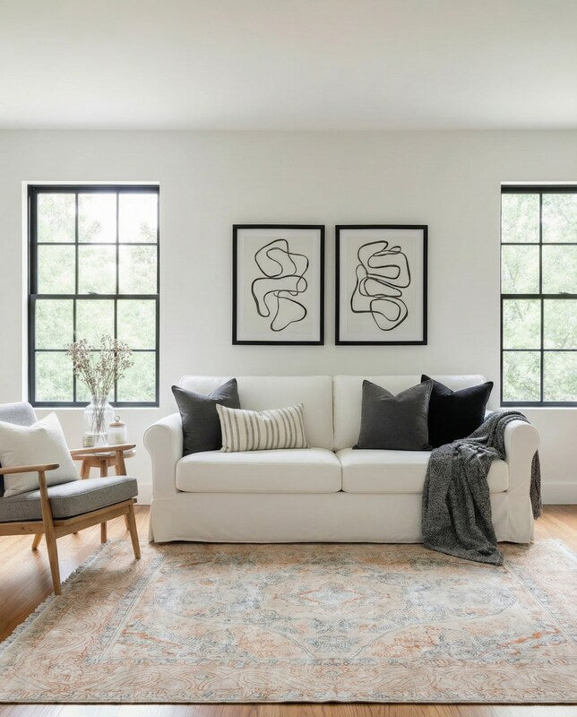 Morae Hand Tufted Rug - Size: 10 x 6.9