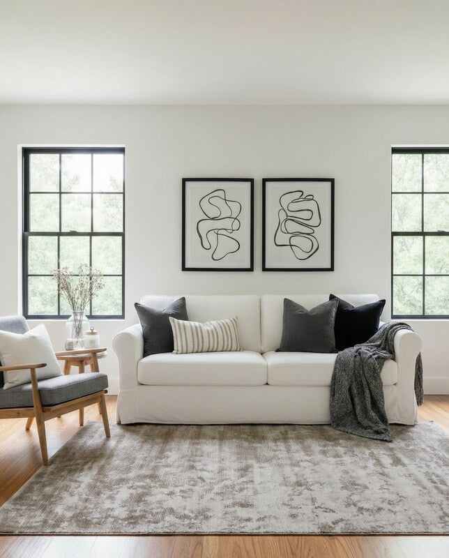 Arova Hand Tufted Rug - Size: 11.4 x 8