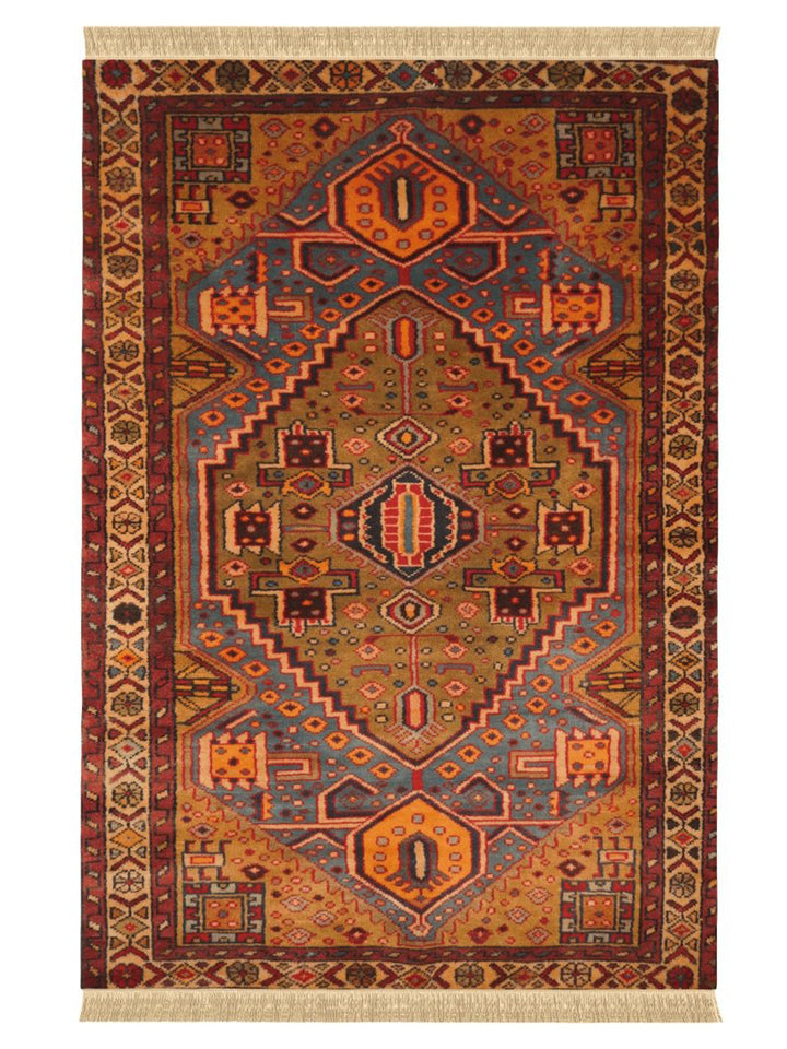 Russian Tribal Rug - Size: 5.2 x 3.7 - Imam Carpet Co