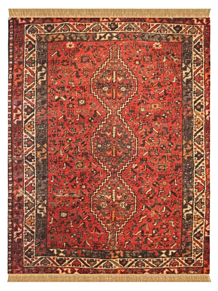 Ghashgayi Tribal Rug - Size: 6.7 x 5.2 - Imam Carpet Co