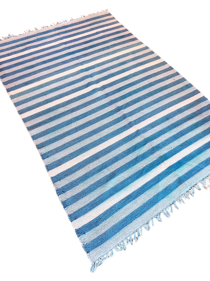 Blue Lake - Size: 6.6 x 4.4 - Imam Carpet Co
