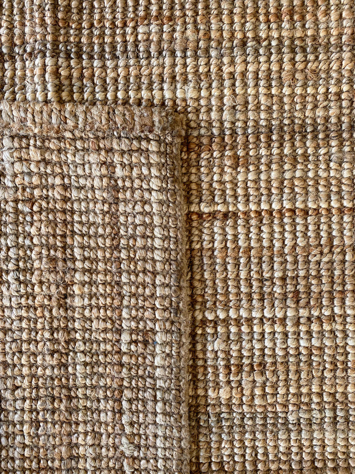 Natural Braided Jute Rug - Size: 7.8 x 5.3 - Imam Carpet Co