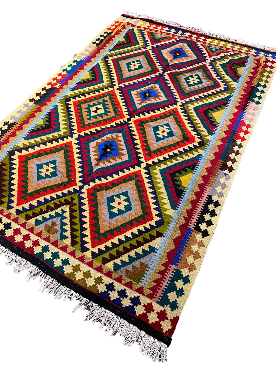 Pembe - Size: 7.8 x 5 - Imam Carpet Co