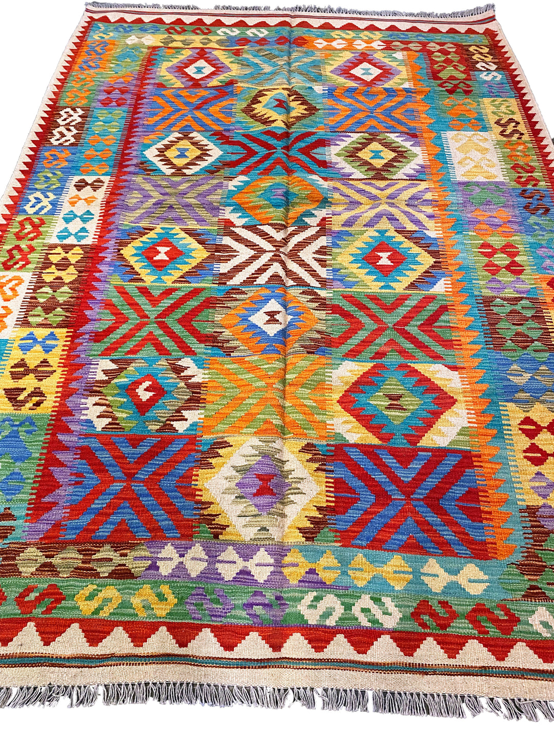 Afri - Size: 8.1 x 5.9 - Imam Carpet Co