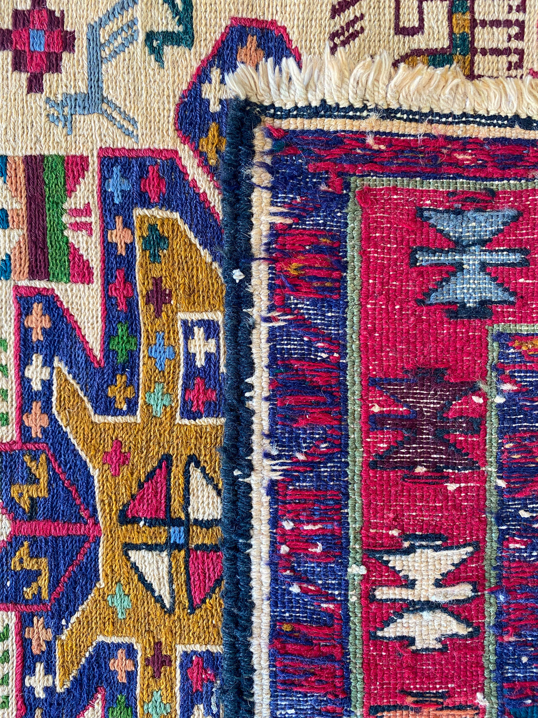 Sumak Kilim - Size: 4.4 x 3 - Imam Carpet Co
