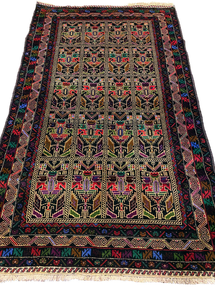 Gul - Size: 6.5 x 3.11 - Imam Carpet Co