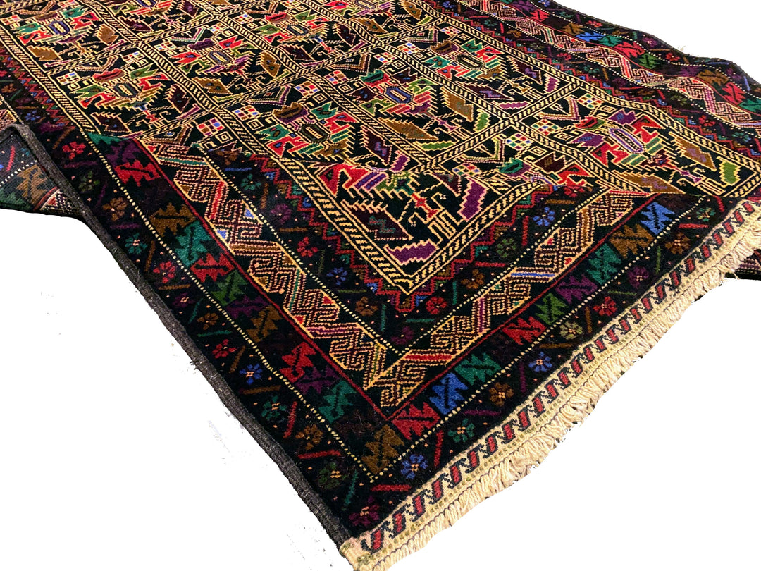 Gul - Size: 6.5 x 3.11 - Imam Carpet Co