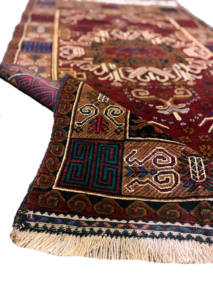 Herati Balochi Tribal Rug - Size: 6.4 x 3.8 - Imam Carpet Co