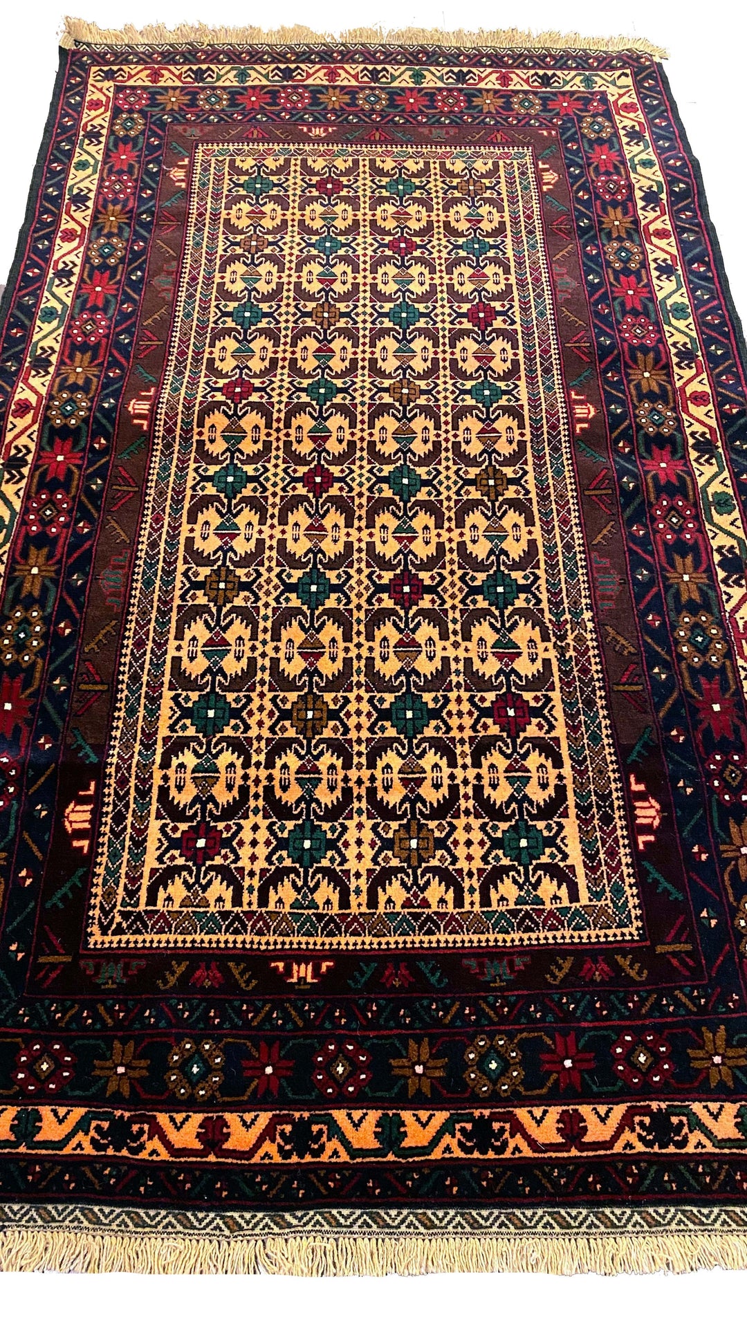 Herati Balochi Tribal Rug - Size: 6.10 x 4.0 - Imam Carpet Co