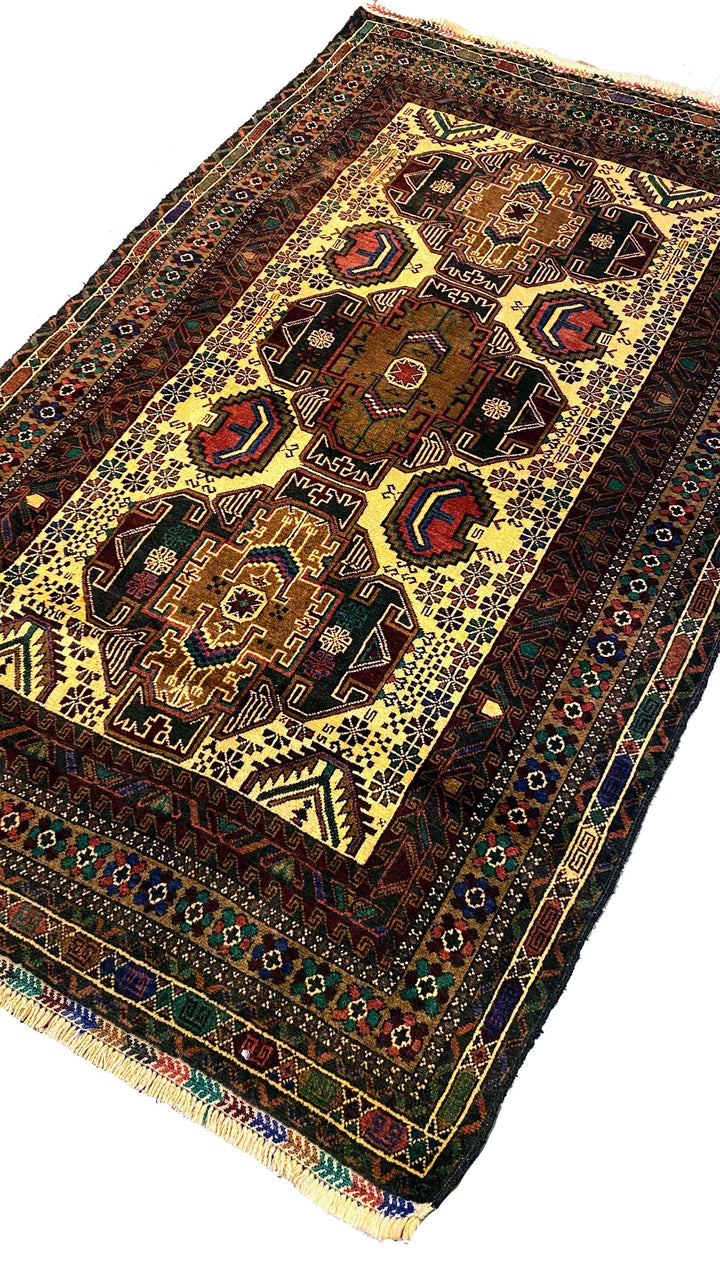 Basque - Size: 6.6 x 3.11 - Imam Carpet Co