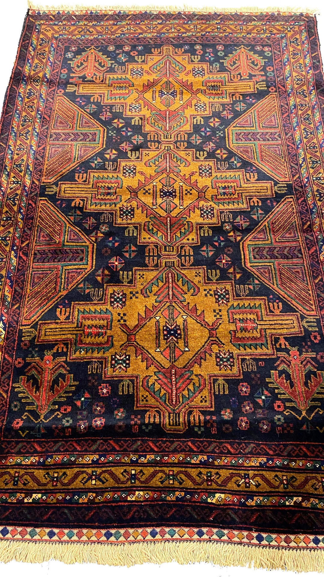 Herati Balochi Tribal Rug - Size: 6.4 x 4 - Imam Carpet Co
