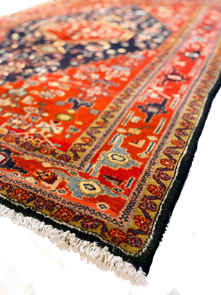Zwart - Size: 6.6 x 4.6 - Imam Carpet Co